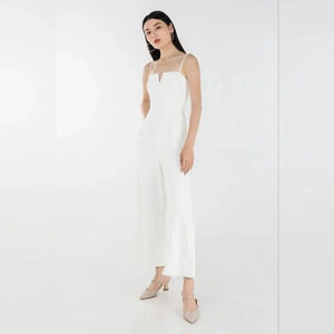Socialite White Jumpsuit NWT Size XL Party Wedding Bridal Party